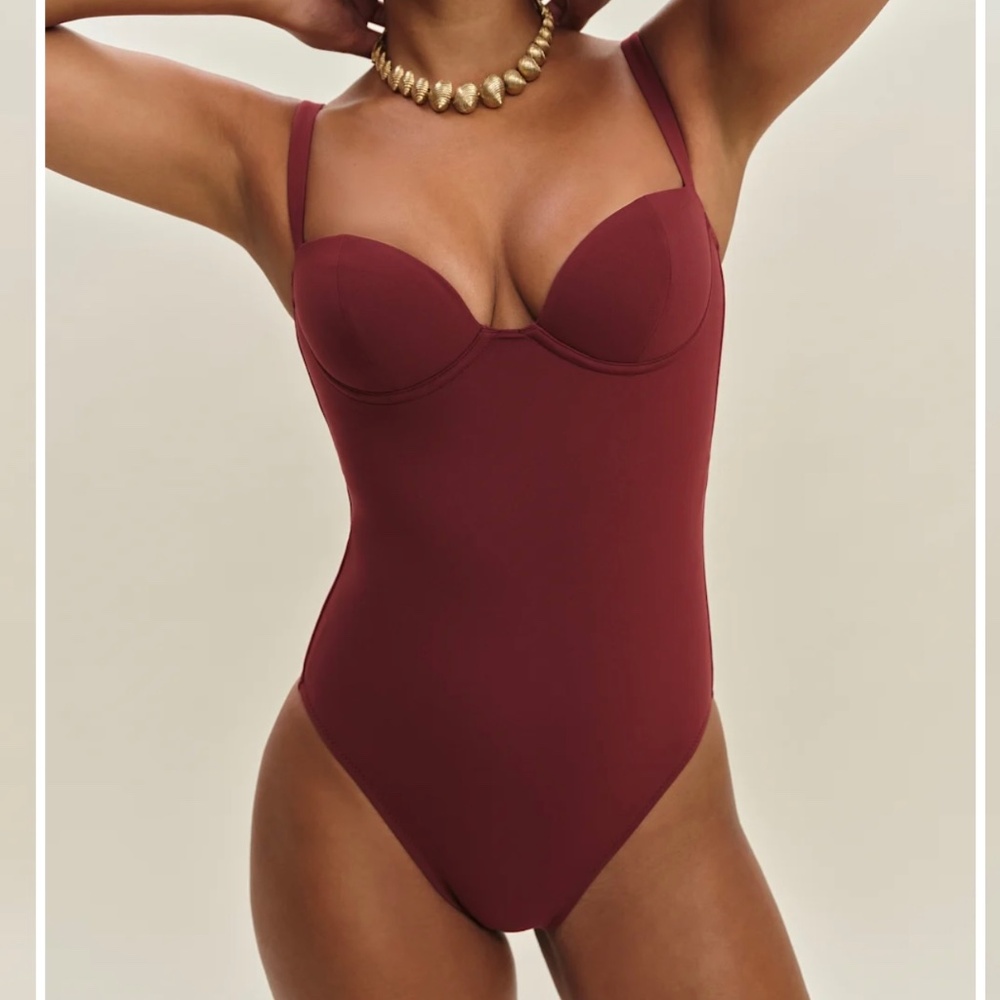 Reformation Aria One Piece Swimsuit